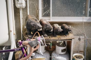 辻有希 オブジェ 新品未使用】辻有希 置き型モビール 天然木 オブジェ